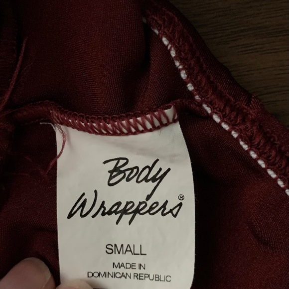 Maroon Dancer Briefs - Picture 3 of 3